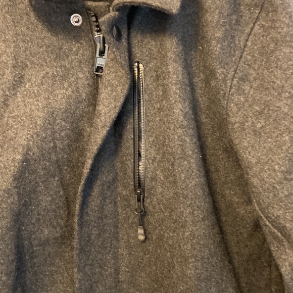 LIKE NEW NIKE Gray Wool Jacket Sz. S - Picture 3 of 7